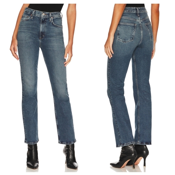 AGOLDE Vintage Boot Bootcut Jeans Mid Rise Wide Leg Flare Prophecy 23 Aritzia - Picture 1 of 11